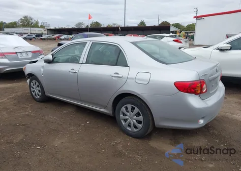 2009 Toyota Corolla Le z USA, uszkodzony, nr VIN JTDBL40E19J024074